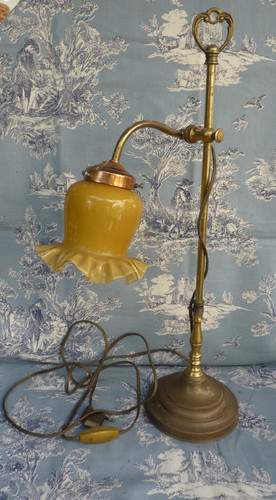 Ancienne grande lampe - ancienne,
