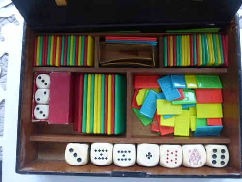 Boite jeu ancien avec - ancien,