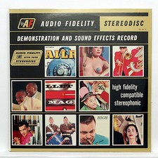 DEMONSTRATION & SOUND EFFECTS RECORD ⸺ AUDIO FIDELITY AFSD5890 US LP EX++