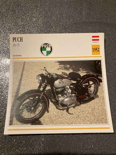 Carte fiche moto - fiche, collection