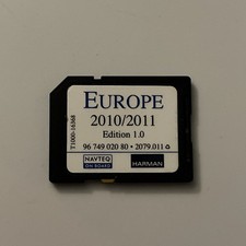 CARTE SD PEUGEOT CITROEN NAVIGATION SYSTEM RNEG 1 NAVTEC 2010/2011