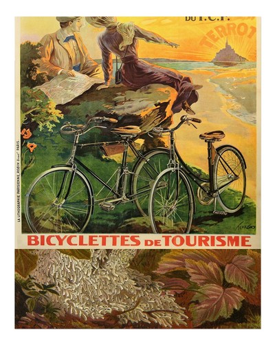 Vélo voyage vintage - vélo,