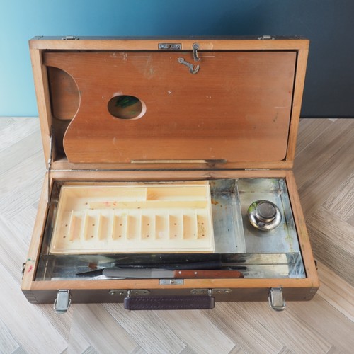 Ancienne boite peinture - ancienne,