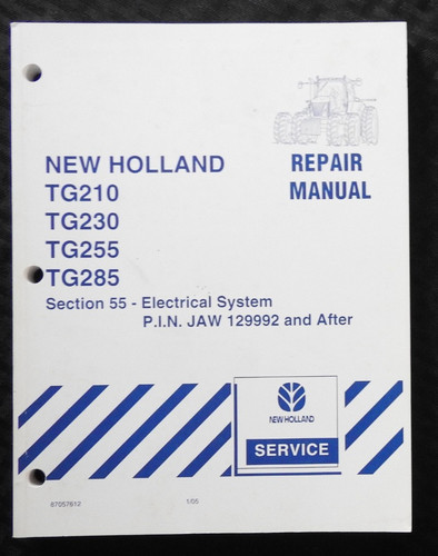 New holland tg210 tg230 tg255 - holland,