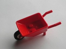 LEGO Red Utensil Wheelbarrow