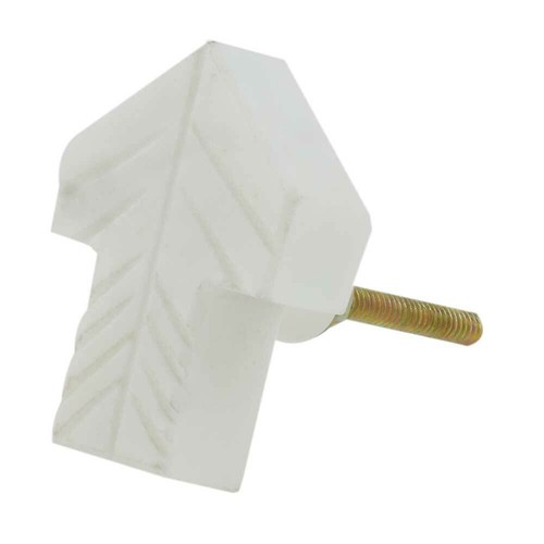 Blanc flèche forme - flèche, marbre