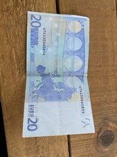 Billet 20 euros 2002 Jean