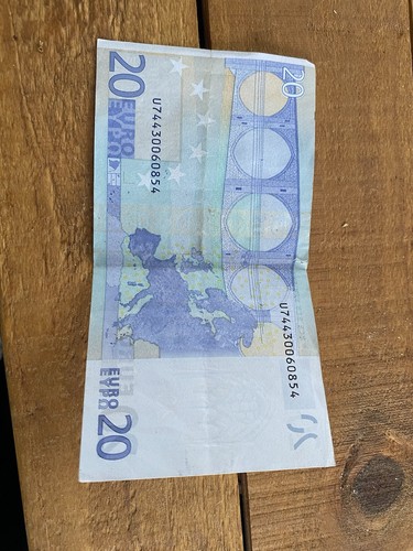 Billet euros 2002 jean - billet,