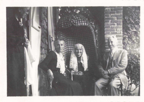 Ancienne photographie trio - ancienne,