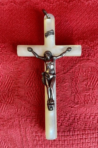 Belle croix ancienne nacre - croix,
