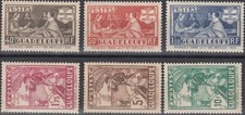 GUADELOUPE Colonie Française 1935 Yvert 127/132 Neuf * (ref#18415)