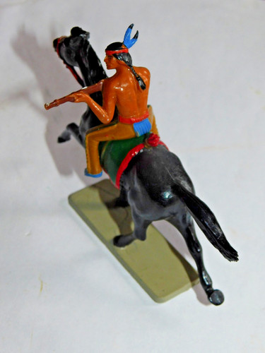 Cavalier indien avec - cavalier, carabine