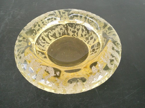 Cendrier verre cristal - cendrier, en