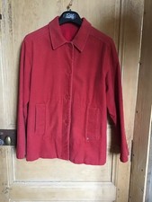VESTE FEMME NEW MAN VELOURS ROUGE VINTAGE 38/40