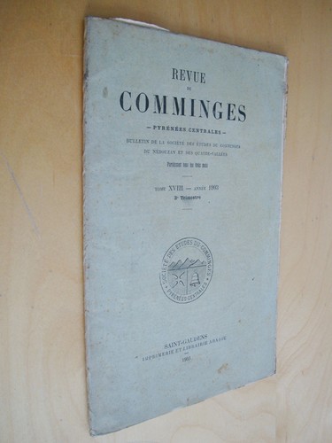 Revue comminges pyrénées - de,