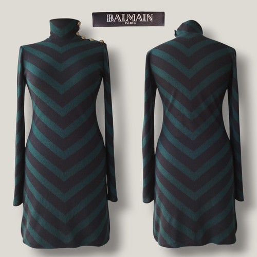 Robe balmain manches longues - robe,