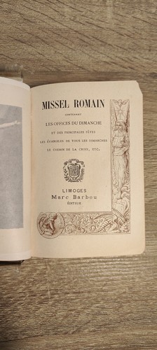 Missel romain ancien - 📖,