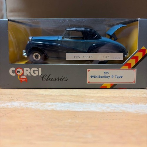 Corgi toys 1954 bentley - corgi,