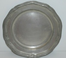 Assiette louis etain - -assiette,
