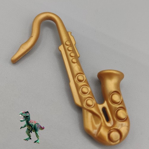 Playmobil saxophone doré