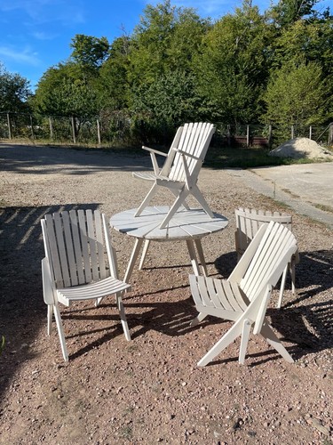 Salon jardin vintage 1970 - vintage,