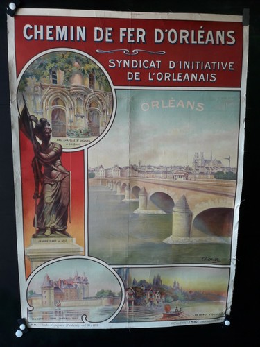 Affiche plm orleans jeanne - plm,