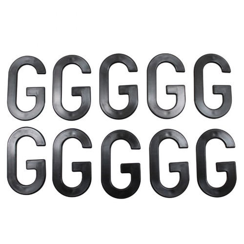 Lettre plaque tiflex alu - plaque,