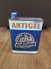 Ancien bidon Antigel Golka