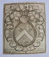 EX LIBRIS ARMORIE DE DOYEN