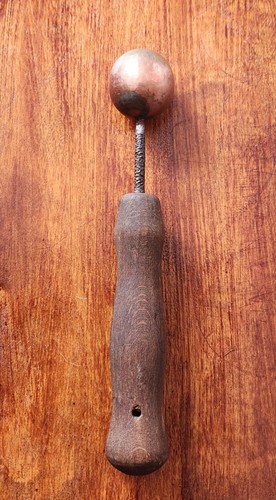 Ancien fer chapelier outil - ancien,