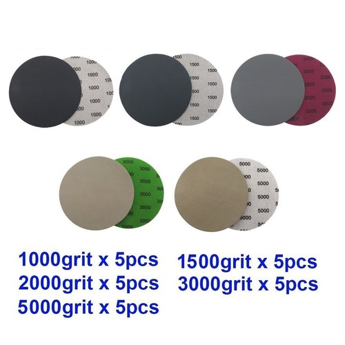 Papier abrasif 125mm - , 25pcs