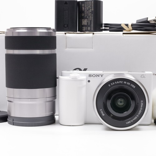 Sony e10y white selp1650 - zv-e10y, w/selp1650
