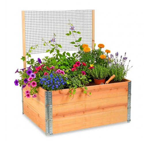 Jardinière surélevée bac - , à
