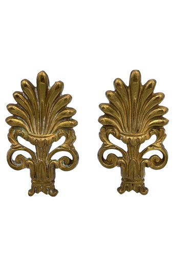 Ancien supports tringle - supports, de