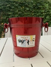 Seau à champagne rouge Maxim's de Paris