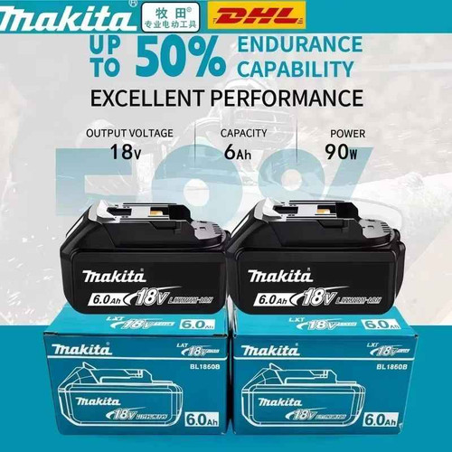 Makita bl1860b 6000mah 18v - x,