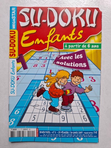Sudoku enfants pages - -,