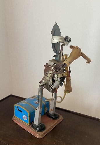 Jouet ancien mécanique - ancien, À