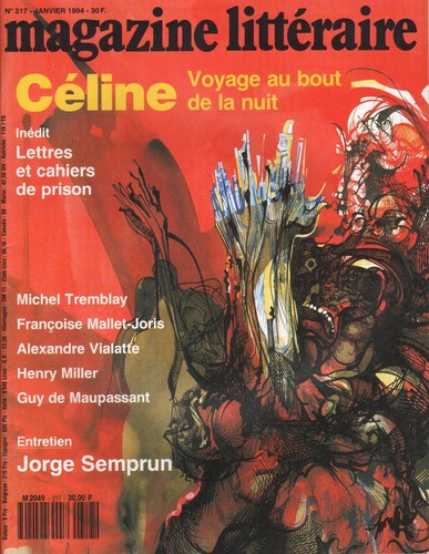 Magazine littéraire 317 - littéraire, de