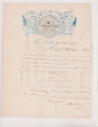 1840 facture couleur - 10-10-1840.,