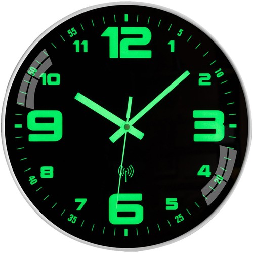 Horloge murale radio pilotée - murale,