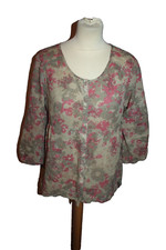 CHEMISIER FLUIDE FEMME  °°°  TERRE DE MARINS  °°°  TAILLE 40 . PARFAIT  ETAT