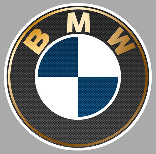 Bmw sticker vinyle laminé - bmw,