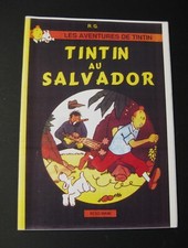 Tintin  au Salvador parodie