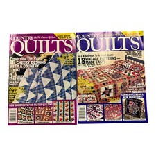 Lot of 2 Country Quilts