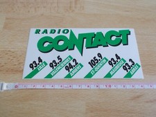 Autocollant RADIO CONTACT