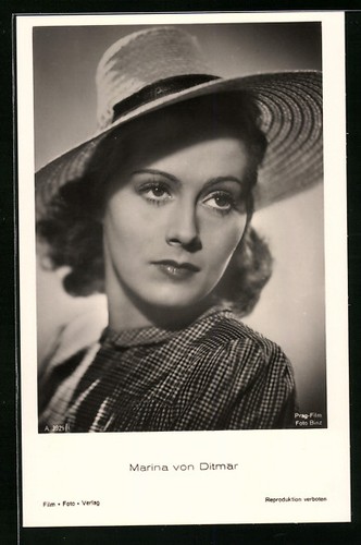 Actrice marina von ditmar avec - actrice,