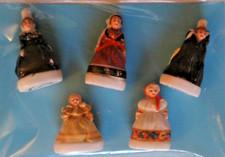 Série complète de 5 fèves