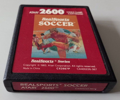 Jeu atari 2600 realsports - atari,