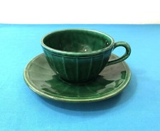 tasse à chocolat / déjeuner faïence verte Sarreguemines St Clément Lunéville ?